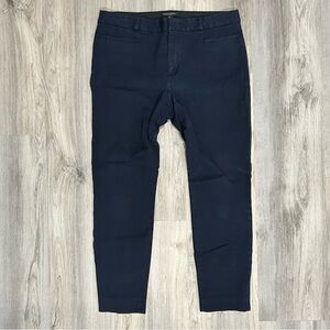 Banana Republic Sloan Fit Chino Ankle Pants Stretch Mid Rise Size 14 Long Tall